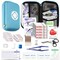 276PCS Small Travel First Aid Kit Supplies for Business, First Aid Kits Backpacking Essentials Items Trauma First Aid Survival Kits for Home Outdoor Adventure, Blue AMORNING